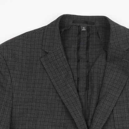 Mens UK Size 46 Marks and Spencer Regular Grey Suit Jacket