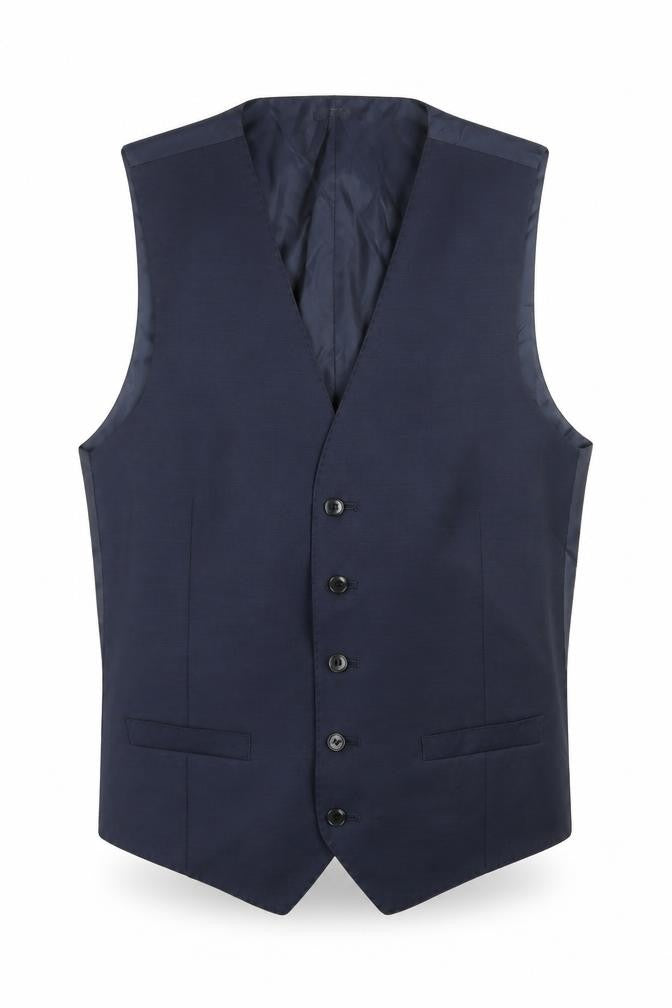 Mens UK Size 38 Marks and Spencer Regular Blue Suit Jacket