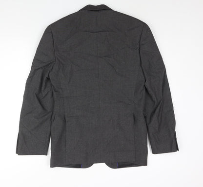 Mens UK Size 36 Burton Regular Grey Suit Jacket