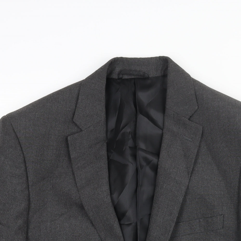Mens UK Size 36 Burton Regular Grey Suit Jacket