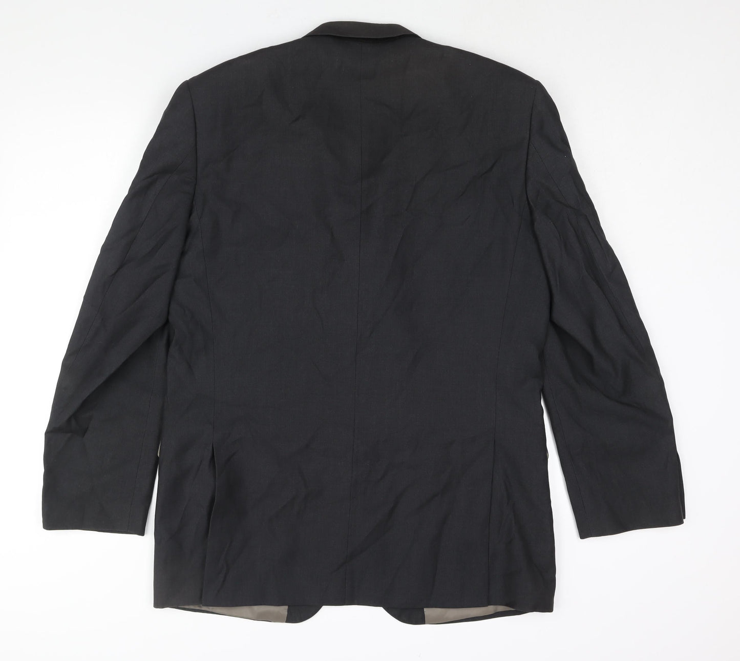 Mens UK Size 42 Linea Regular Black Suit Jacket