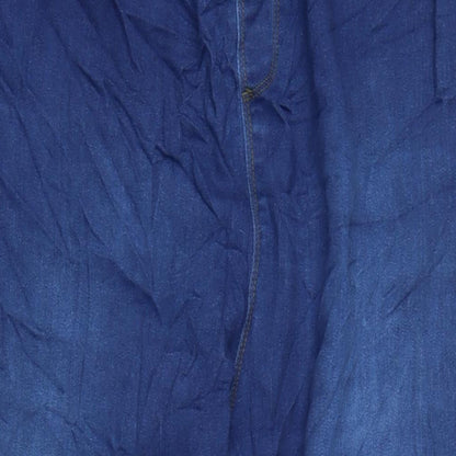 Denim365 Womens Blue Cotton Blend Jegging Jeans Size 22 L28 in Regular