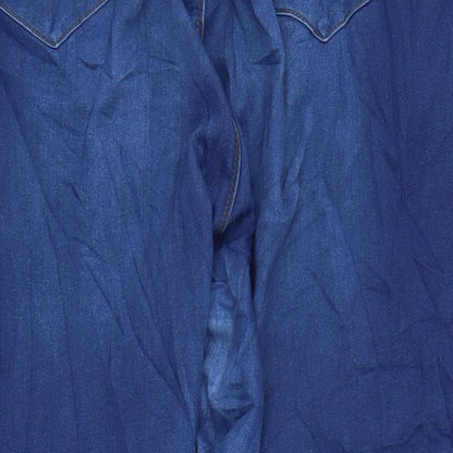 Denim365 Womens Blue Cotton Blend Jegging Jeans Size 22 L28 in Regular