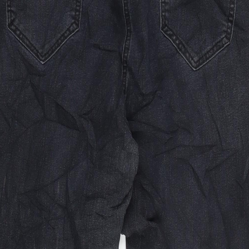 Womens UK Size 34 in Marks and Spencer Regular Fit Bootcut Black Jeans