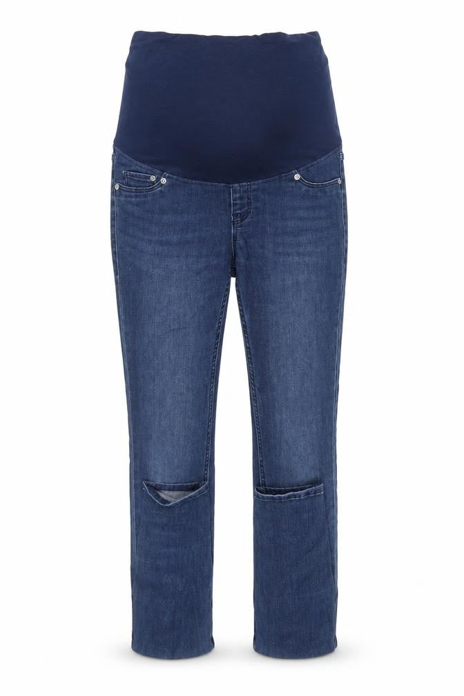 Womens UK Size S H&M Regular Fit Mom Blue Jeans