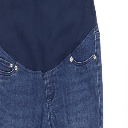Womens UK Size S H&M Regular Fit Mom Blue Jeans