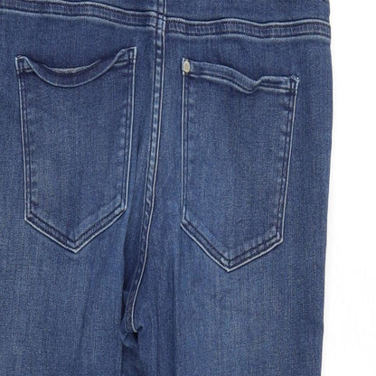 Womens UK Size S H&M Regular Fit Mom Blue Jeans