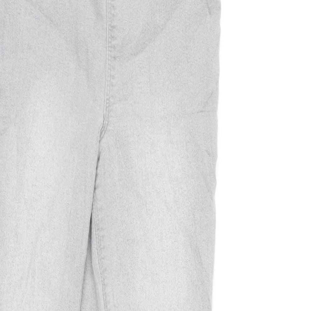 Womens UK Size 6 Papaya Regular Fit Jegging Grey Jeans