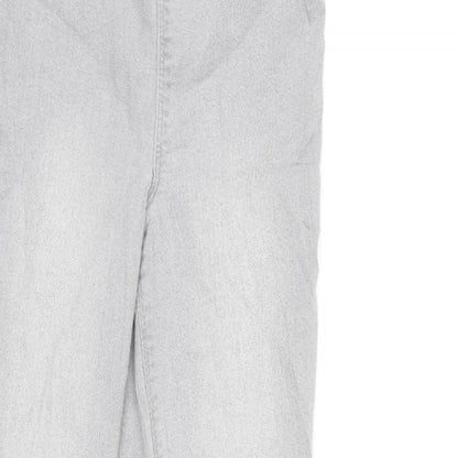 Womens UK Size 6 Papaya Regular Fit Jegging Grey Jeans