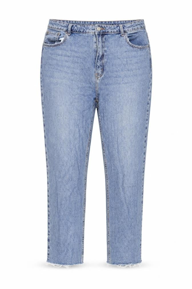 Womens UK Size 14 Denim & Co. Regular Fit Straight Blue Jeans