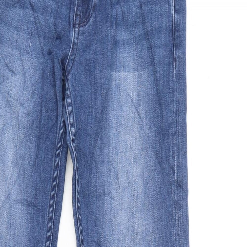 Levis Womens Blue Cotton Skinny Jeans Size 26 L27 in Regular Zip