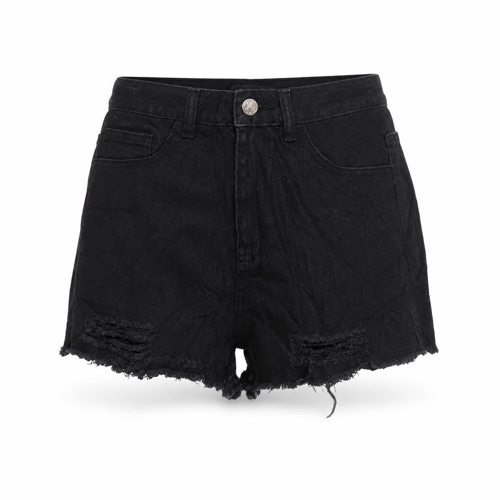 Womens UK Size 10 Missguided Regular Fit Cut-Off Shorts