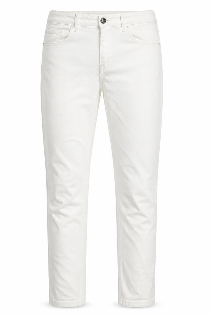 Womens UK Size 6 Marks and Spencer Regular Fit Skinny White Jeans