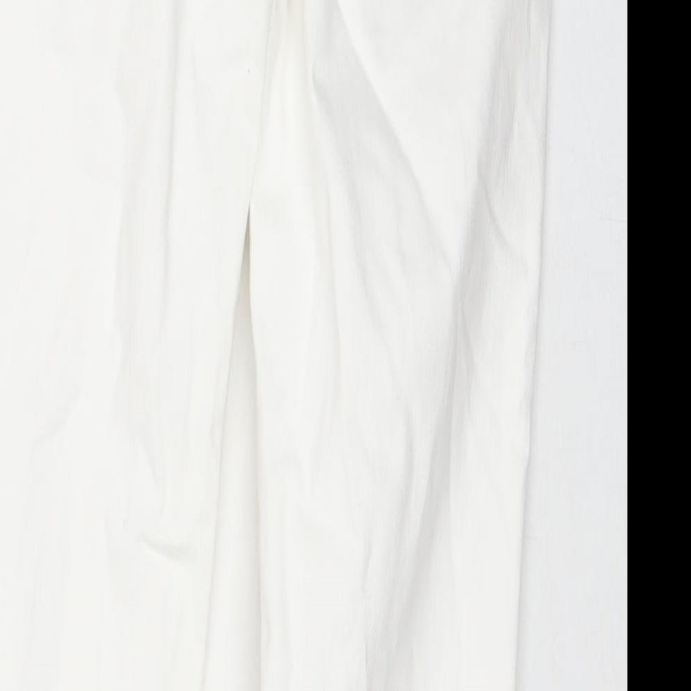 Womens UK Size 6 Marks and Spencer Regular Fit Skinny White Jeans