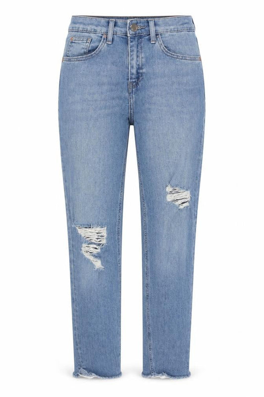 Womens UK Size 8 River Island Regular Fit Skinny Blue Jeans