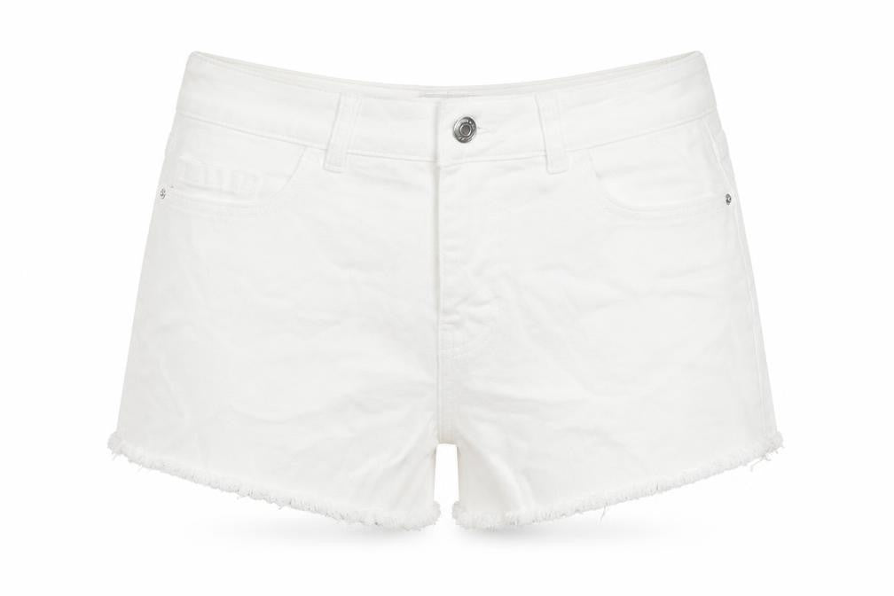 Womens UK Size 6 Denim & Co. Regular Fit Cut-Off Shorts