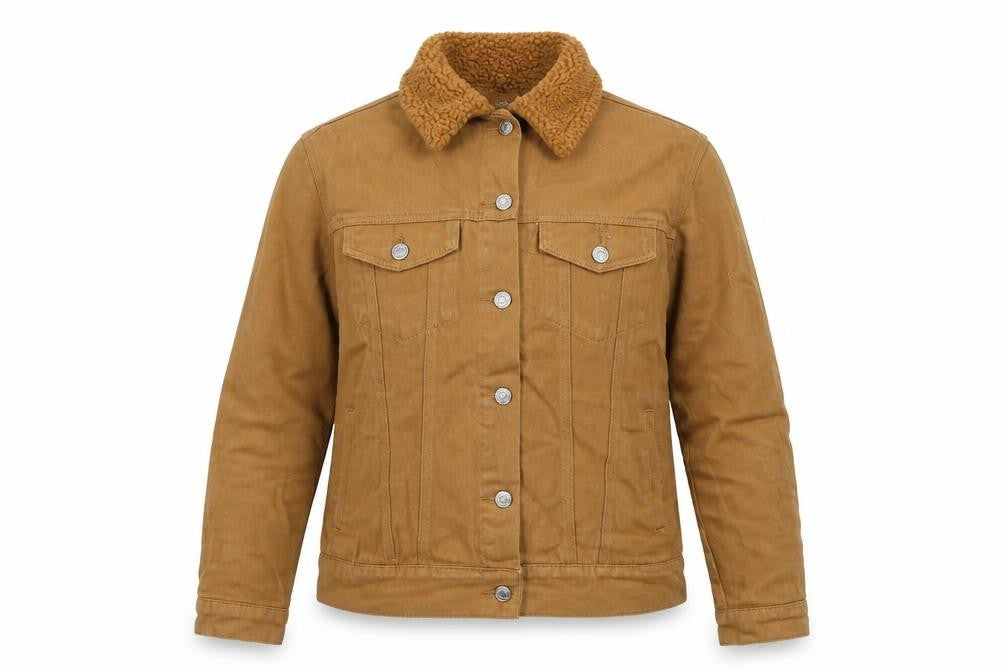 Womens UK Size 10 Missguided Brown Jacket