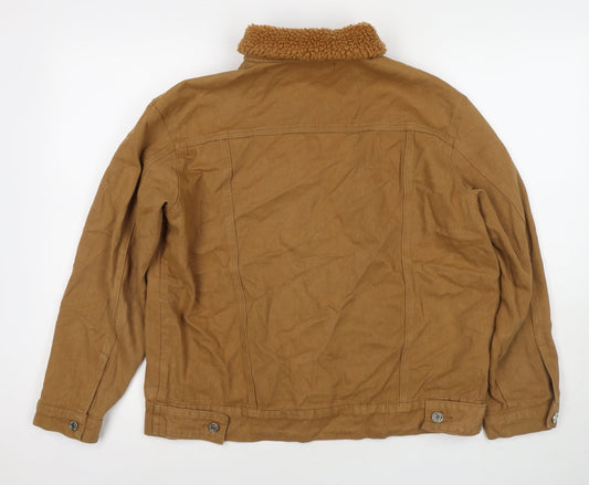 Womens UK Size 10 Missguided Brown Jacket