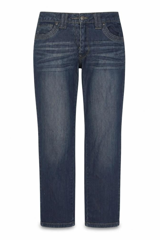Womens UK Size 12 Camaieu Regular Fit Straight Blue Jeans
