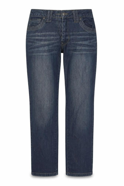 Womens UK Size 12 Camaieu Regular Fit Straight Blue Jeans