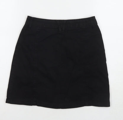 Womens UK Size 6 Stradivarius A-Line Denim Skirt