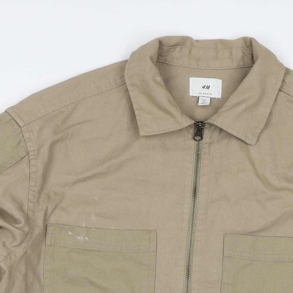 Mens UK Size S H&M Beige Jacket