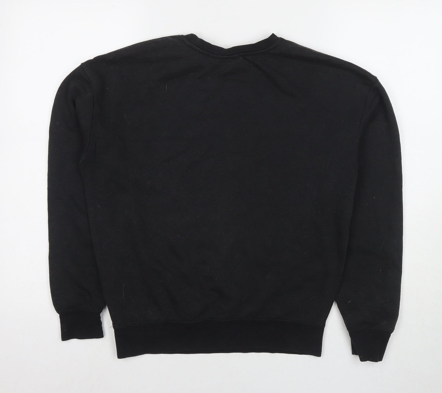 Womens UK Size 2XS Friends Black Pullover Sweatshirt