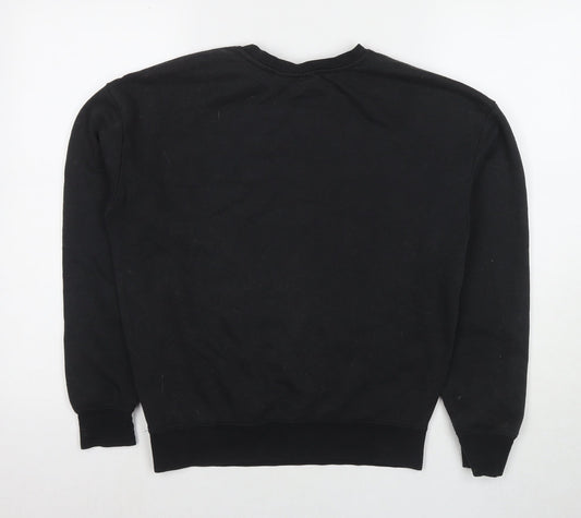 Womens UK Size 2XS Friends Black Pullover Sweatshirt