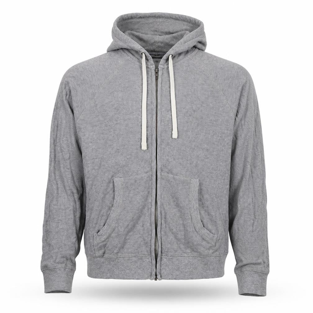 Mens UK Size M Burton Grey Full Zip Hoodie