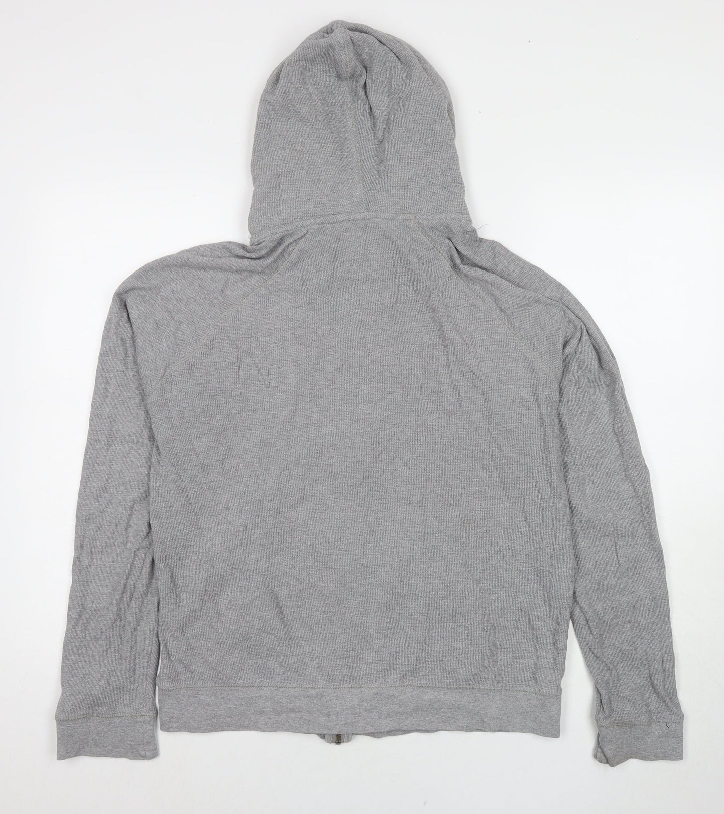 Mens UK Size M Burton Grey Full Zip Hoodie