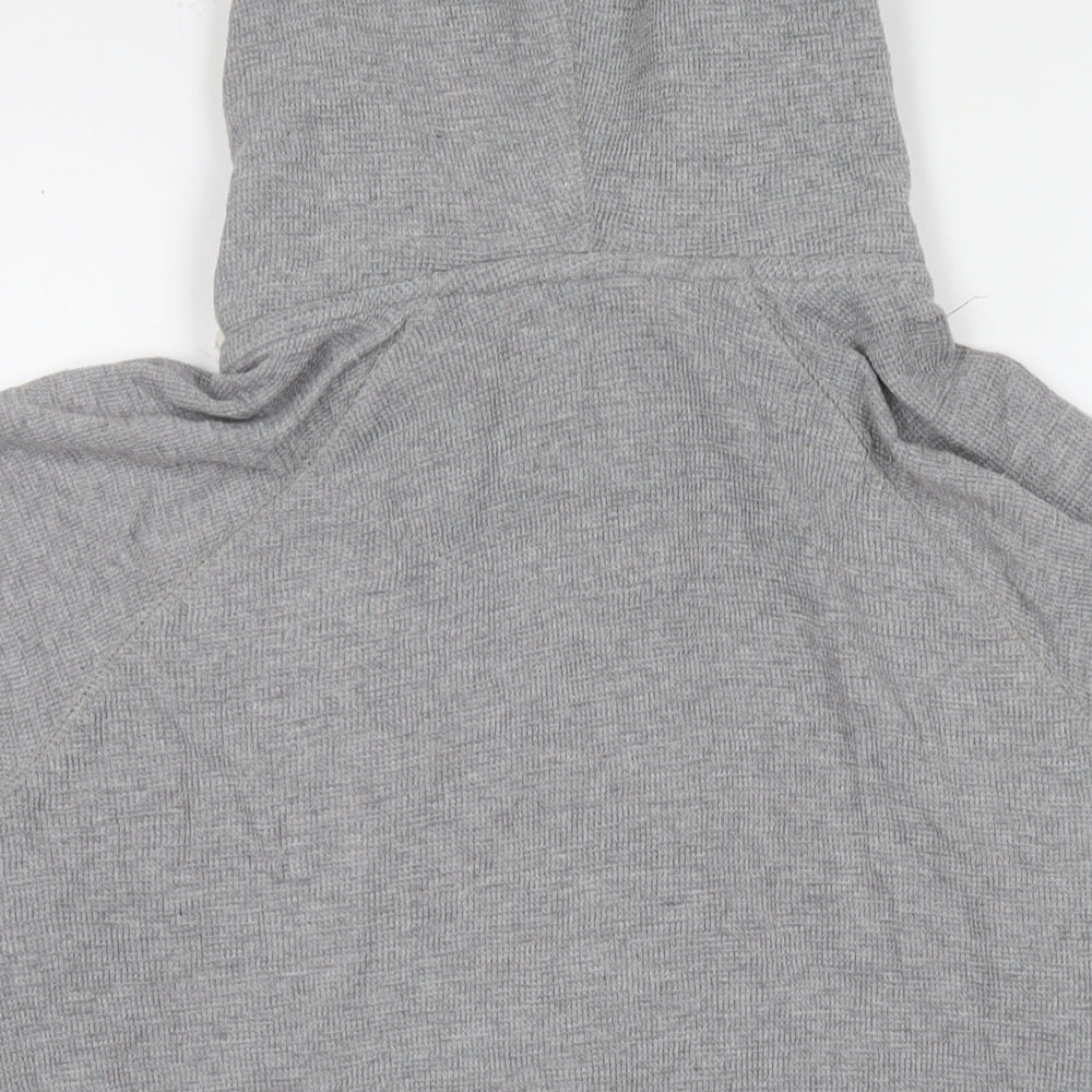 Mens UK Size M Burton Grey Full Zip Hoodie