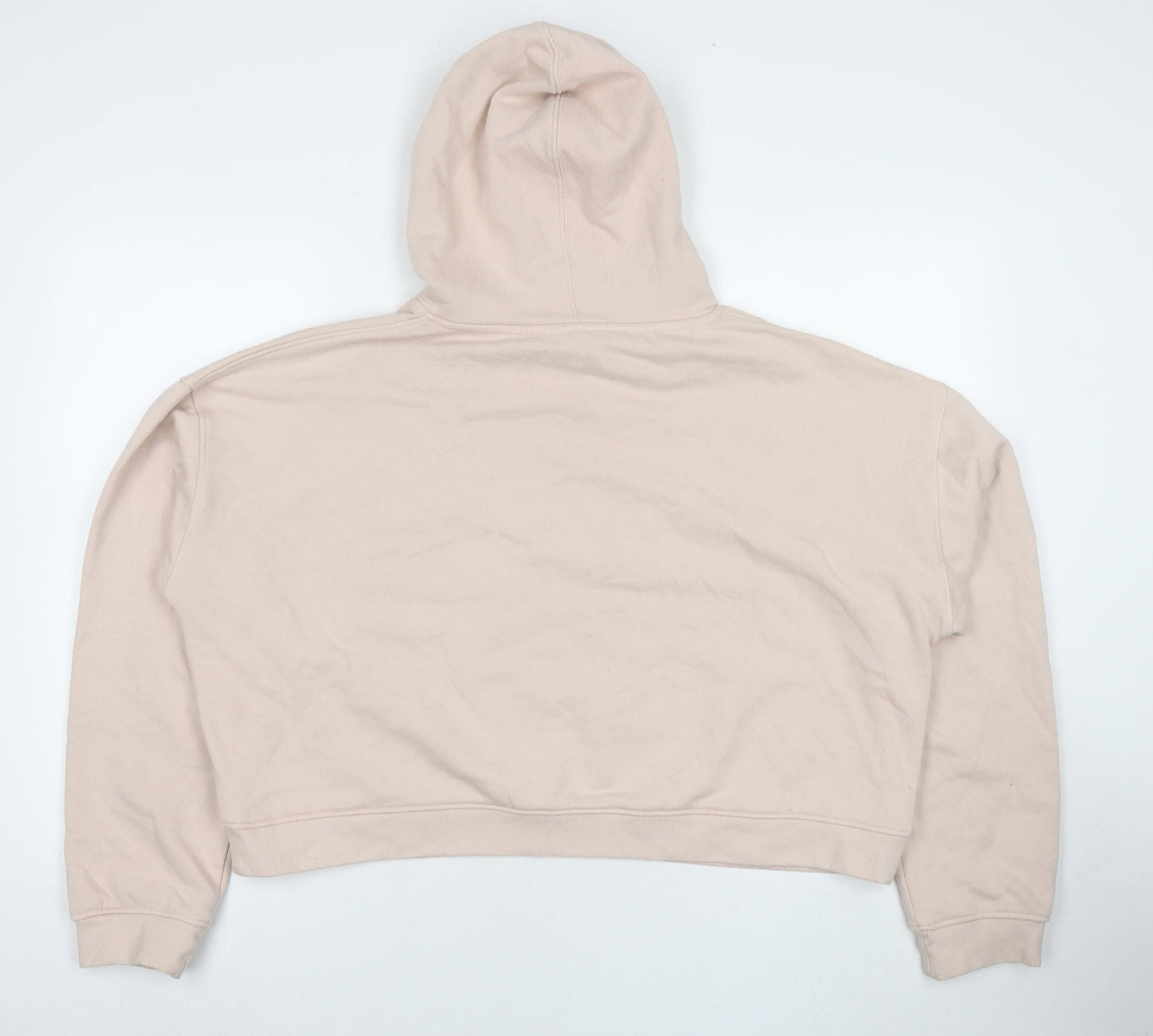Nobody's child Womens Beige Cotton Pullover Hoodie Size XL Pullover
