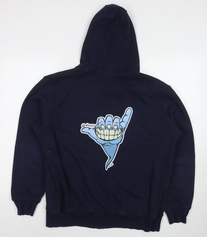 Dinghaosport Boys Blue Polyester Full Zip Hoodie Size 3XL Zip - Smile Gang Sigh