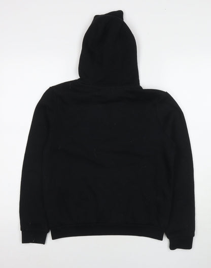Slazenger Boys Black Polyester Pullover Hoodie Size 12 Years Pullover