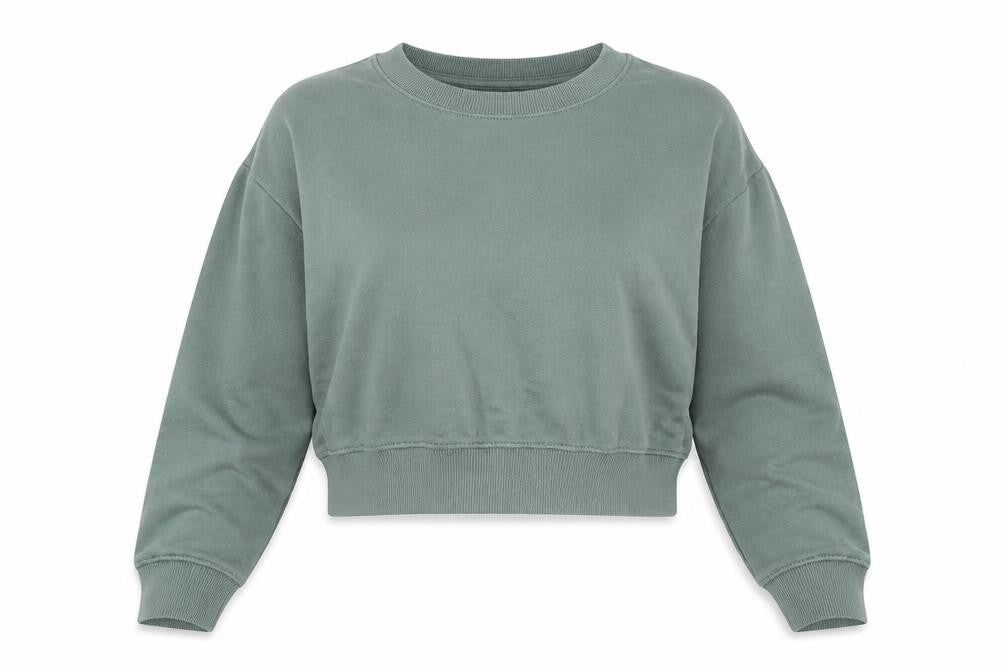 Womens UK Size M H&M Green Pullover Sweatshirt