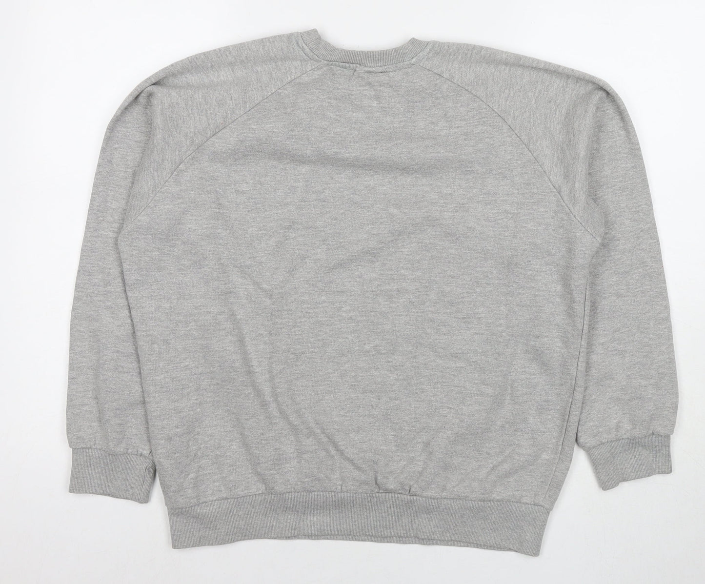 Mens UK Size M Donnay Grey Pullover Sweatshirt