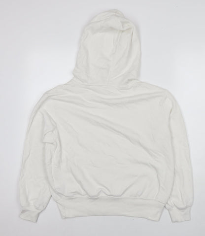 Gap Womens White Cotton Pullover Hoodie Size XS Pullover