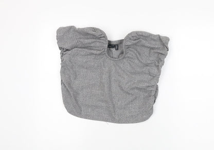 Womens UK Size 18 ASOS Grey Basic T-Shirt