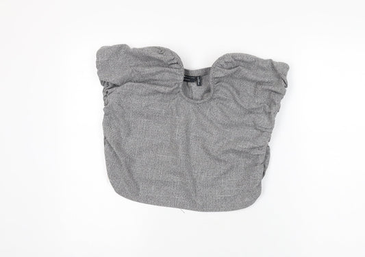 Womens UK Size 18 ASOS Grey Basic T-Shirt