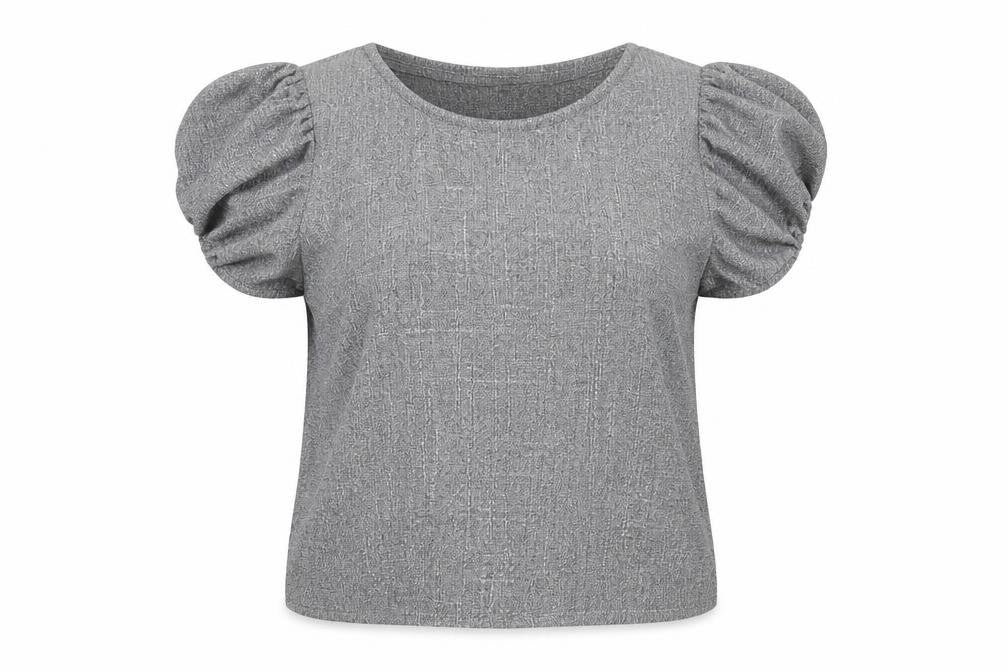 Womens UK Size 18 ASOS Grey Basic T-Shirt