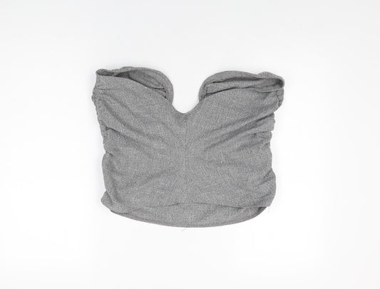 Womens UK Size 18 ASOS Grey Basic T-Shirt