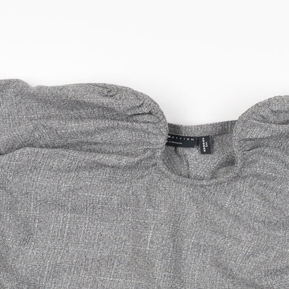 Womens UK Size 18 ASOS Grey Basic T-Shirt