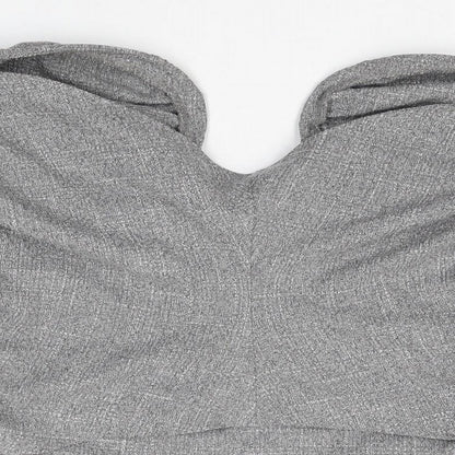 Womens UK Size 18 ASOS Grey Basic T-Shirt