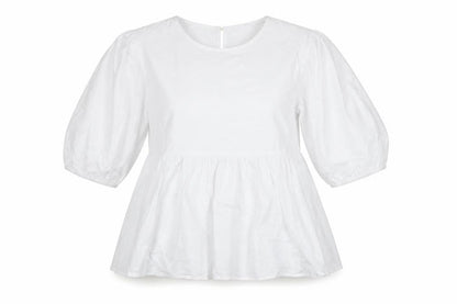 Womens UK Size 6 Urban Bliss White Basic T-Shirt