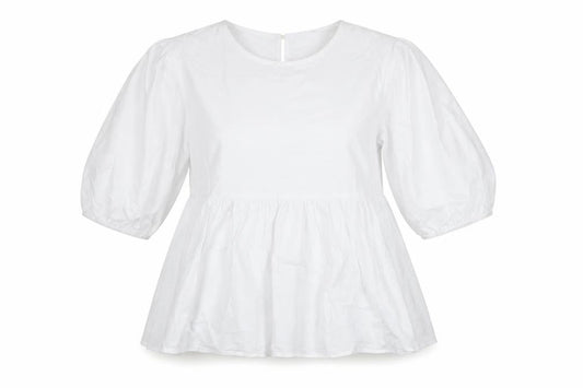 Womens UK Size 6 Urban Bliss White Basic T-Shirt