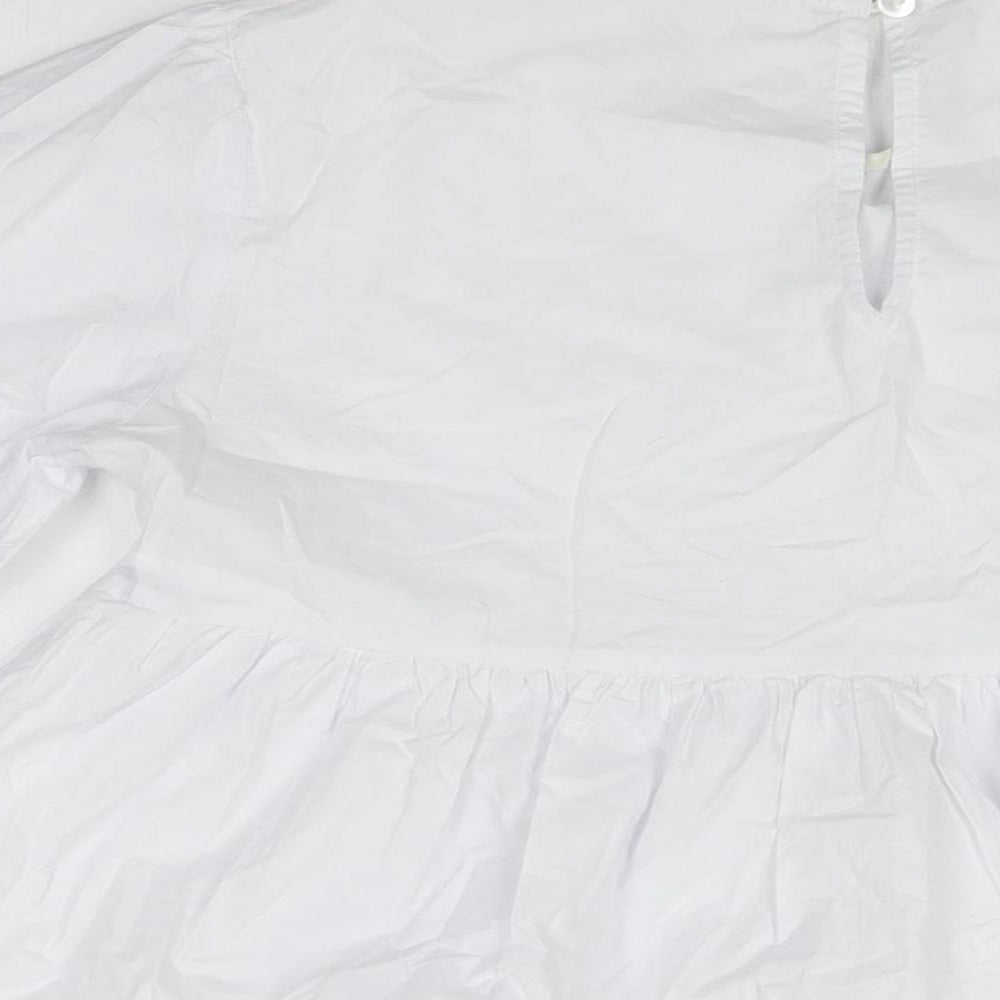 Womens UK Size 6 Urban Bliss White Basic T-Shirt