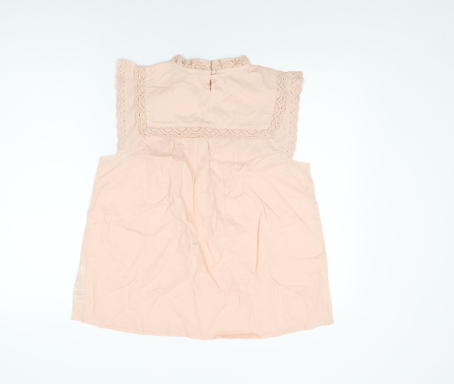 Womens UK Size 10 Dorothy Perkins Pink Basic T-Shirt