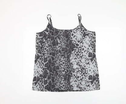 Womens UK Size 22 NEXT Grey Camisole T-Shirt