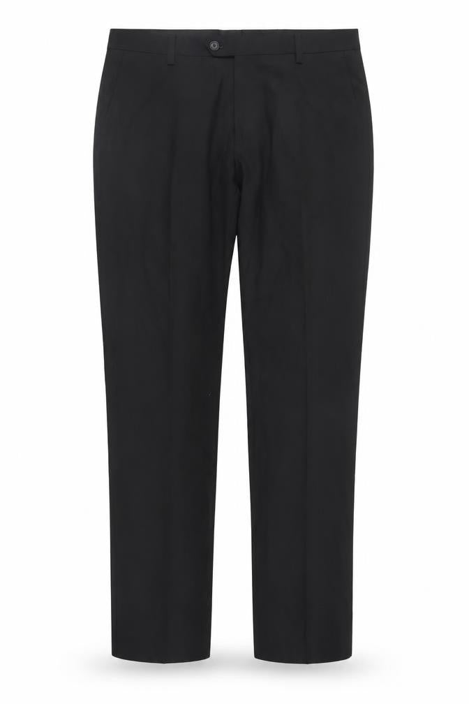 Mens UK Size 34 in NEXT Regular Fit Dress Pants Black Trousers