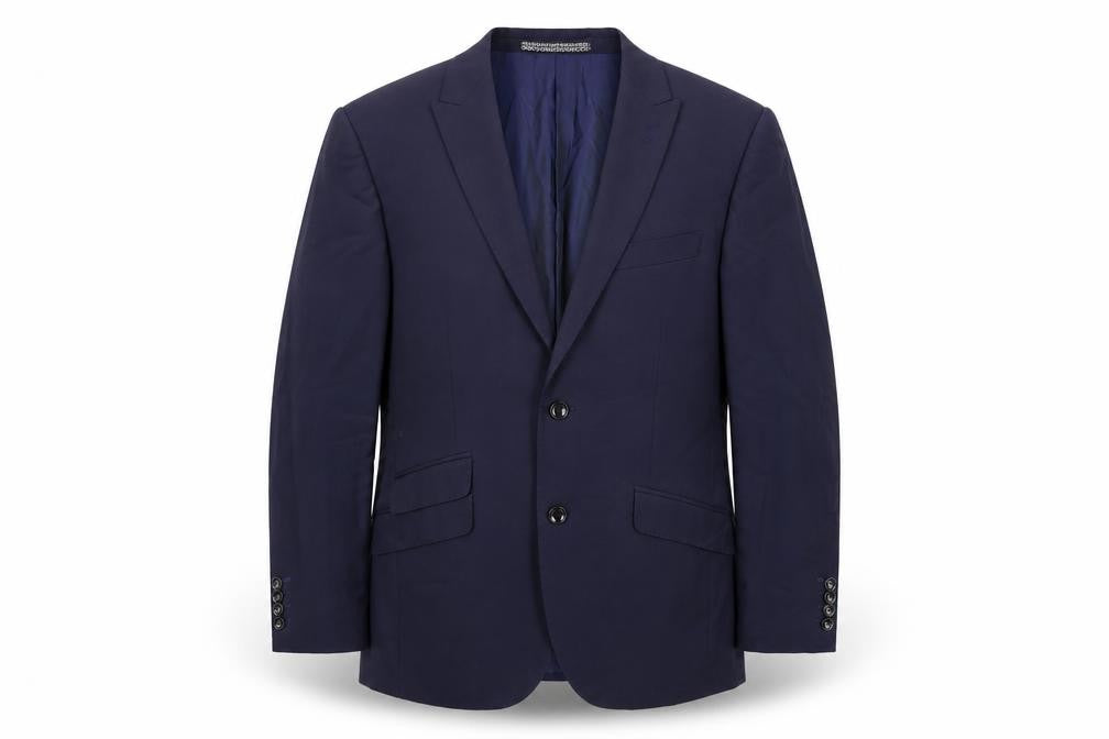Mens UK Size 40 Autograph Regular Blue Suit Jacket
